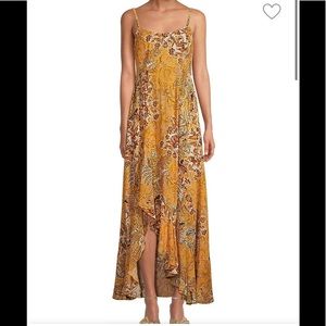 Free People Smocked Slip Dress